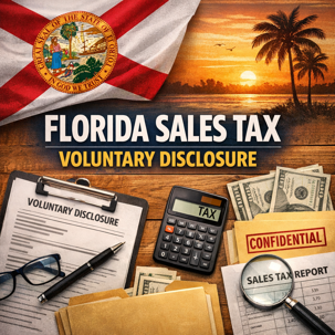 FLORIDA SALES TAX VOLUNTARY DISCLOSURE: THE BEST WAY TO CLEAN UP A FLORIDA SALES TAX PROBLEM